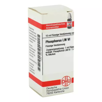 PHOSPHORUS LM VI Spädning, 10 ml PHOSPHORUS LM VI Spädning, 10 ml