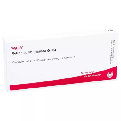 RETINA ET Chorioidea GL D 4 Ampuller, 10X1 ml RETINA ET Chorioidea GL D 4 Ampuller, 10X1 ml