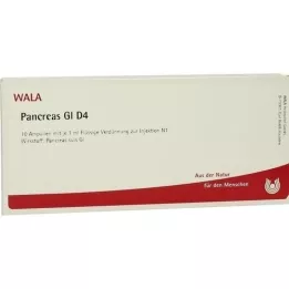 PANCREAS GL D 4 Ampuller, 10X1 ml