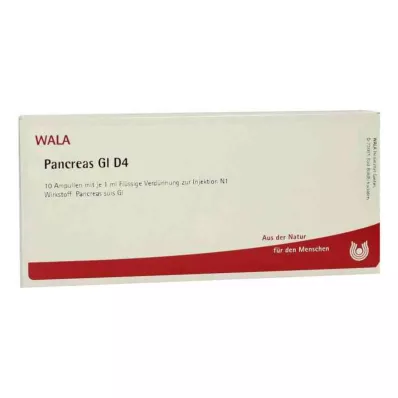 PANCREAS GL D 4 Ampuller, 10X1 ml