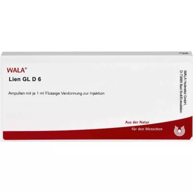 LIEN GL D 6 Ampuller, 10X1 ml LIEN GL D 6 Ampuller, 10X1 ml