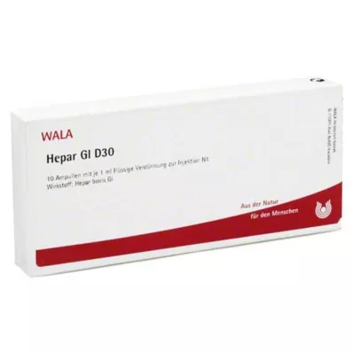 HEPAR GL D 30 Ampuller, 10X1 ml