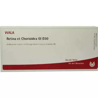 RETINA ET Chorioidea GL D 30 Ampuller, 10X1 ml RETINA ET Chorioidea GL D 30 Ampuller, 10X1 ml