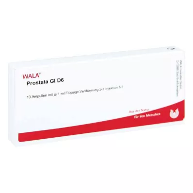 PROSTATA GL D 6 Ampuller, 10X1 ml PROSTATA GL D 6 Ampuller, 10X1 ml