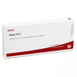 QUARZ D 12 Ampuller, 10X1 ml
