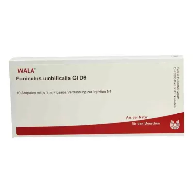 FUNICULUS UMBILICALIS GL D 6 Ampuller, 10X1 ml FUNICULUS UMBILICALIS GL D 6 Ampuller, 10X1 ml