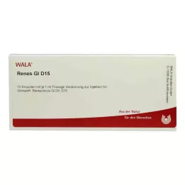 RENES GL D 15 Ampuller, 10X1 ml
