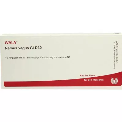 NERVUS VAGUS GL D 30 Ampuller, 10X1 ml NERVUS VAGUS GL D 30 Ampuller, 10X1 ml