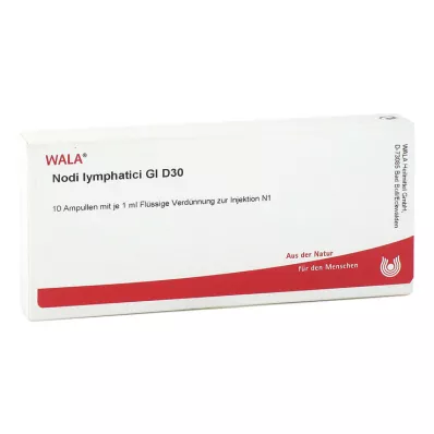 NODI lymphatici GL D 30 ampuller, 10X1 ml NODI lymphatici GL D 30 ampuller, 10X1 ml
