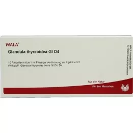 GLANDULA THYREOIDEA GL D 4 Ampuller, 10X1 ml