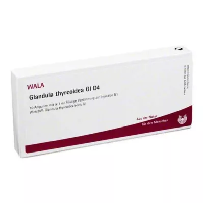 GLANDULA THYREOIDEA GL D 4 Ampuller, 10X1 ml GLANDULA THYREOIDEA GL D 4 Ampuller, 10X1 ml