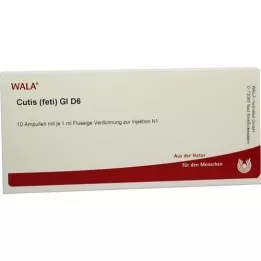 CUTIS feti GL D 6 ampuller, 10X1 ml