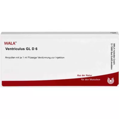 VENTRICULUS GL D 6 Ampuller, 10X1 ml VENTRICULUS GL D 6 Ampuller, 10X1 ml