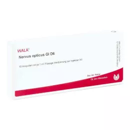 NERVUS OPTICUS GL D 6 Ampuller, 10X1 ml