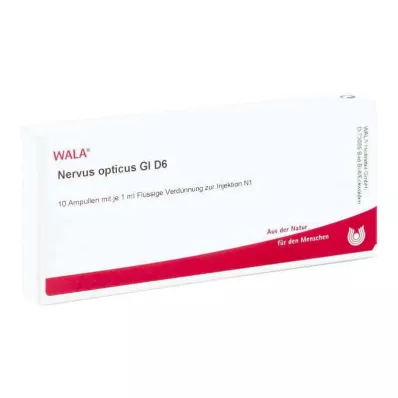 NERVUS OPTICUS GL D 6 Ampuller, 10X1 ml NERVUS OPTICUS GL D 6 Ampuller, 10X1 ml