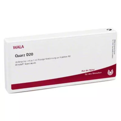 QUARZ D 20 Ampuller, 10X1 ml