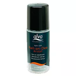 FOR HIM Roll-on deodorant kristall alva, 50 ml
