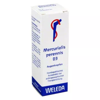 MERCURIALIS PERENNIS D 3 ögondroppar, 10 ml MERCURIALIS PERENNIS D 3 ögondroppar, 10 ml