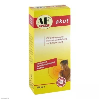 AF TONIC akut vätska, 500 ml AF TONIC akut vätska, 500 ml