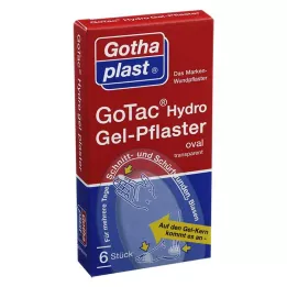 GOTAC Sårfilm med gelkudde, 6 st