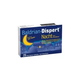 BALDRIAN DISPERT Tablett Natt för att somna, 25 st