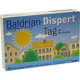 BALDRIAN DISPERT Dagdragerade tabletter, 40 st