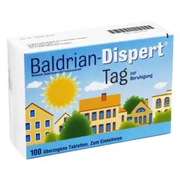 BALDRIAN DISPERT Dagdragerade tabletter, 100 st