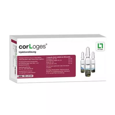 CORLOGES Ampuller med injektionsvätska, 50X2 ml CORLOGES Ampuller med injektionsvätska, 50X2 ml