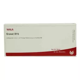 GRANAT D 15 Ampuller, 10X1 ml