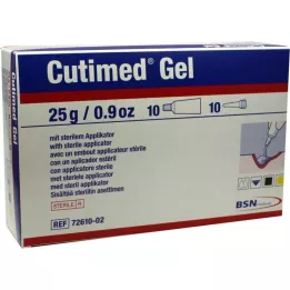 CUTIMED Amorf hydrogel, 10X25 g
