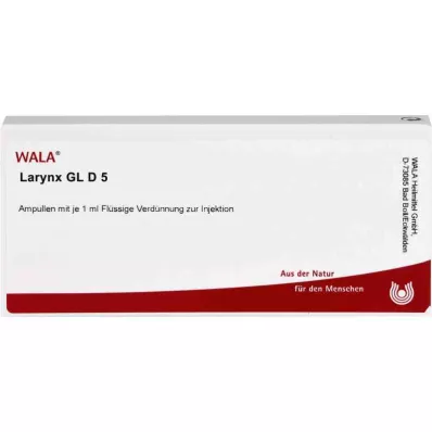 LARYNX GL D 5 ampuller, 10X1 ml LARYNX GL D 5 ampuller, 10X1 ml