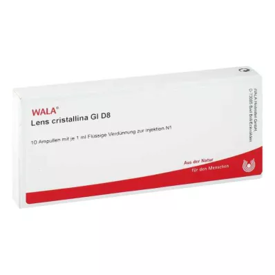 LENS CRISTALLINA GL D 8 Ampuller, 10X1 ml LENS CRISTALLINA GL D 8 Ampuller, 10X1 ml