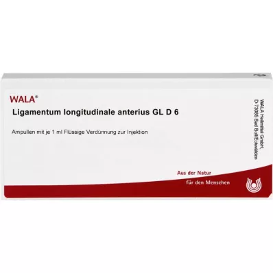 LIGAMENTUM LONGITUDINALE anterius GL D 6 ampuller, 10X1 ml
