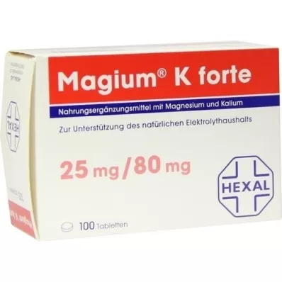 MAGIUM K forte-tabletter, 100 st