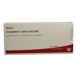 LYCOPODIUM E planta tota D 30 Ampuller, 10X1 ml