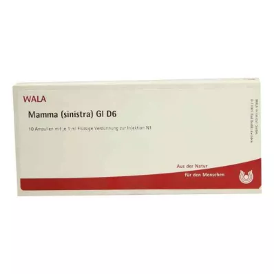 MAMMA SINISTRA GL D 6 Ampuller, 10X1 ml MAMMA SINISTRA GL D 6 Ampuller, 10X1 ml