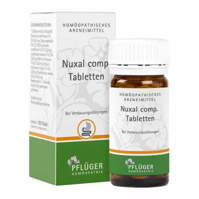 NUXAL komp. tabletter, 100 st NUXAL komp. tabletter, 100 st