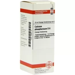 CALCIUM PHOSPHORICUM D 6 Utspädning, 20 ml