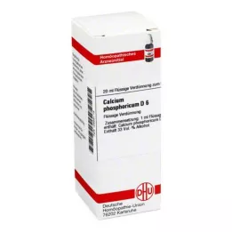 CALCIUM PHOSPHORICUM D 6 Utspädning, 20 ml