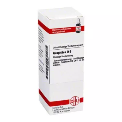 GRAPHITES D 6 Utspädning, 20 ml