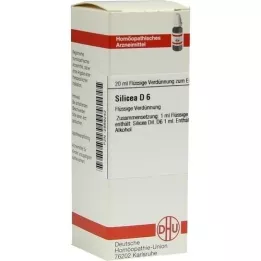 SILICEA D 6 Utspädning, 20 ml