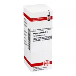 HEPAR SULFURIS D 6 Utspädning, 20 ml