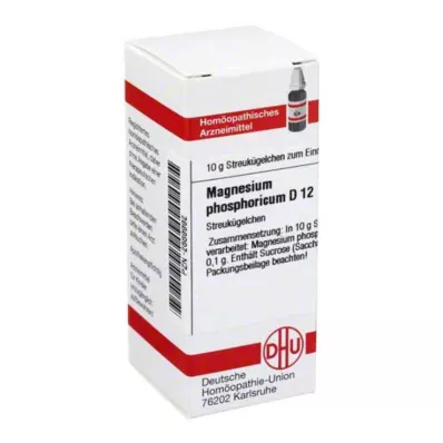 MAGNESIUM PHOSPHORICUM D 12 kulor, 10 g