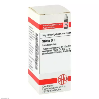 STICTA D 6 kulor, 10 g
