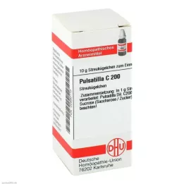 PULSATILLA C 200 globuli, 10 g