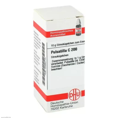 PULSATILLA C 200 globuli, 10 g PULSATILLA C 200 globuli, 10 g