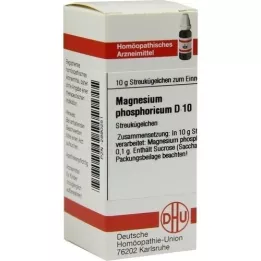 MAGNESIUM PHOSPHORICUM D 10 globuli, 10 g