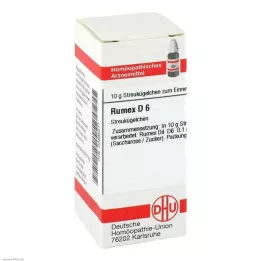 RUMEX D 6 kulor, 10 g