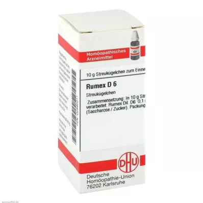 RUMEX D 6 kulor, 10 g