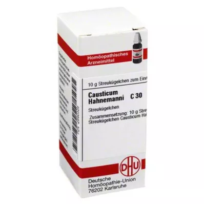 CAUSTICUM HAHNEMANNI C 30 globuli, 10 g